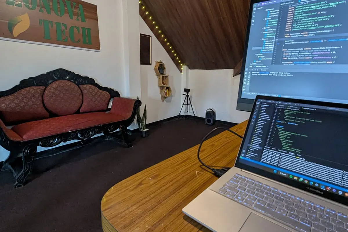 The Zonova Tech studio in Nuwara Eliya
